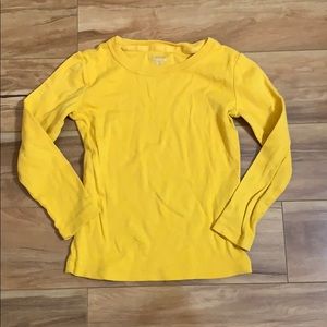 Yellow Long Sleeve Tee